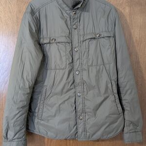 Massimo Dutti Men's Khaki Lightweight Jacket